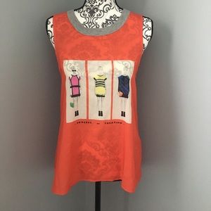 Zara fashion Tunic Orange
